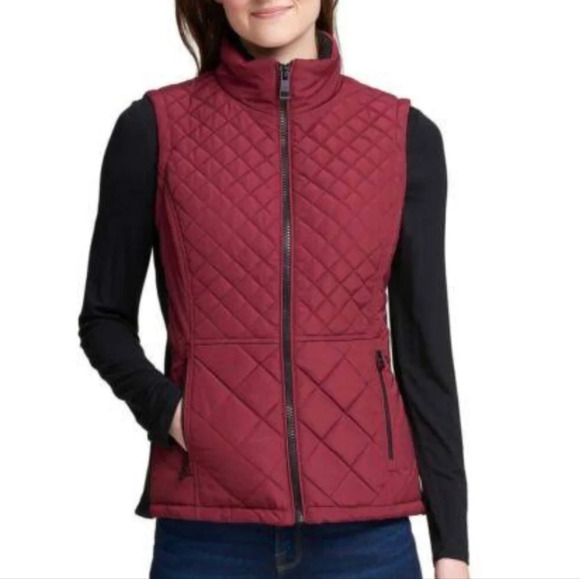 Andrew Marc Red Vest - Picture 1 of 8